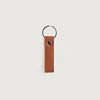 color swatch Adkins Brown Leather Keychain