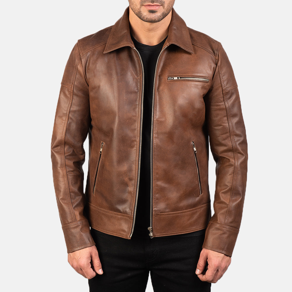 Men s Leather Jackets Buy Leather Jackets For Men in New Zealand. The Jacket Maker